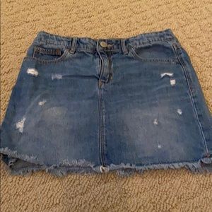 Gap kids denim skirt